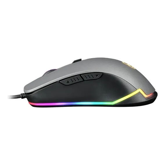 Mouse Gamer 7200dpi 5 Botões Macro Led Rgb Cronos Ms320 Oex Foto 1