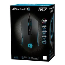 Mouse Gamer Fortrek Pro M7 Rgb Com Macro Otimizado Para Fps Cor Preto Foto mini  3