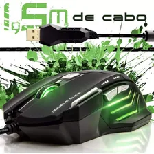 Mouse Gamer Game Estone Dpi E-sports Cs Minecraft Lol Go Cor Preto Foto mini 2