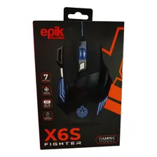 Mouse gamer gamer Epik EC Series Mouse Gamer X6S preto Foto mini 3