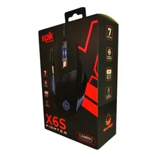 Mouse gamer gamer Epik EC Series Mouse Gamer X6S preto Foto mini 4
