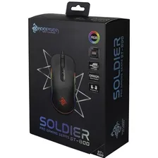 Mouse Gamer Hoopson Com Led Rgb 7200 Dpi Programavel Gt-800 Foto mini 2