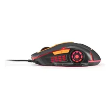 Mouse Gamer Multilaser 2400dpi Preto E Laranja Mo270 Com Fio Cor Preto/Laranja Foto mini 2