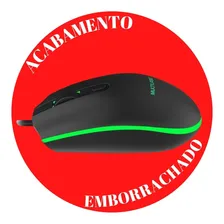 Mouse Gamer Multilaser Emborrachado 2400 Dpi Led 7 Cores Rgb Foto mini 3
