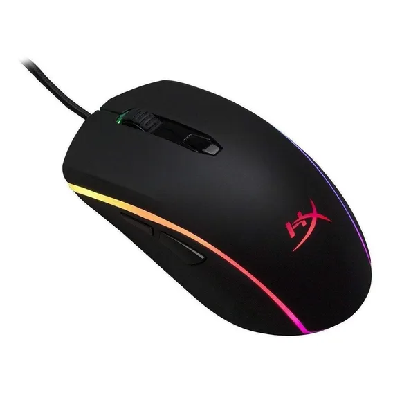 Mouse Gamer Pulsefire Surge 16000 DPI 6 Botões Programáveis Preto HyperX Foto 1
