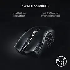 Mouse Gamer Razer Naga V2 Hyperspeed Wireless Sem fio 19 Botões programáveis Foto mini 4