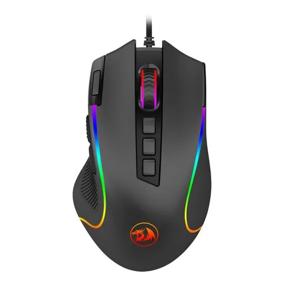 Mouse Gamer Redragon M612 Rgb Predator Pixart 3104 8000 Dpi Foto 1
