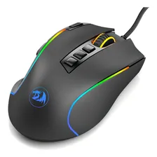 Mouse Gamer Redragon M612 Rgb Predator Pixart 3104 8000 Dpi Foto mini 3