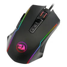 Mouse Gamer Redragon Ranger Rgb 12400dpi Cor Preto Foto mini  2