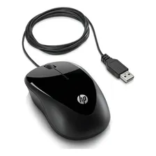 Mouse HP X1000 preto-brilhante e cinza-metálico Foto mini  2