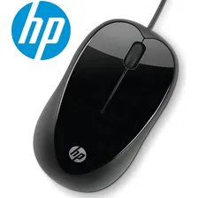 Mouse HP X1000 preto-brilhante e cinza-metálico Foto mini  3