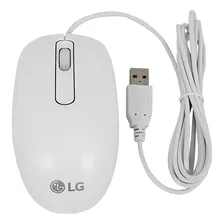 Mouse LG P/ 22cv241 22v240 22v270 22v280 24v360 24v570 Cor Branco Foto mini 1