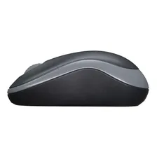 Mouse Logitech M185 Sem Fio Rc/nano Preto Cor Cinza Foto mini  2