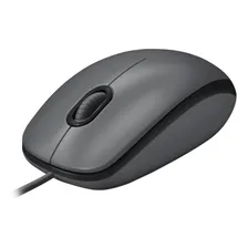 Mouse Logitech M90, Usb, 1000dpi, Ambidestro, Cinza E Preto Foto mini 1