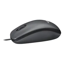Mouse Logitech M90, Usb, 1000dpi, Ambidestro, Cinza E Preto Foto mini 4