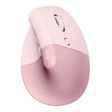 Mouse Logitech MOUSE Mouse Logitech Lift Vertical sem fio/BT Rose Foto mini 2