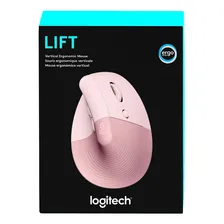 Mouse Logitech MOUSE Mouse Logitech Lift Vertical sem fio/BT Rose Foto mini 1