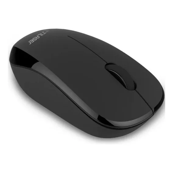 Mouse Mouse Sem Fio Sem Fio Vb Multishop Mouse Sem Fio 1200dpi Preto Preto Foto 1