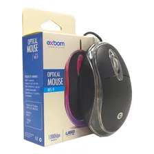 Mouse Óptico Compacto exbom Foto mini  2