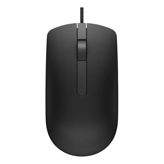 Mouse Óptico Dell, 1000 Dpi, Usb, Preto - Ms116 Foto 1