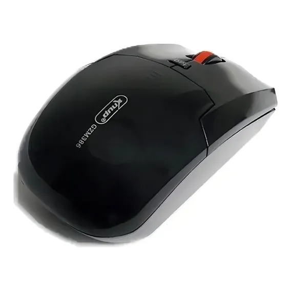 Mouse Óptico Sem Fio 2.4ghz Pc Notebook 1600 Dpi Gzm386 Knup Foto 1
