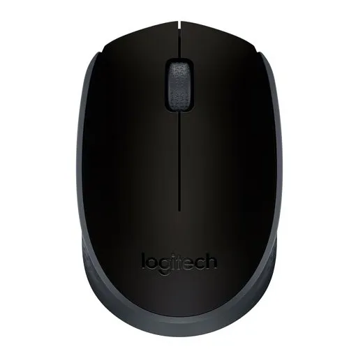 Mouse Óptico Sem Fio Preto - Logitech - M170 Foto 1