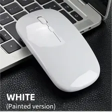 Mouse Óptico Sem Fio Wireless Usb 2.4ghz Botão Dpi Branco Foto mini 2