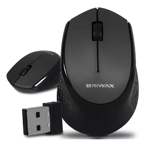 Mouse Óptico Sem Fio Wireless Usb 2.4ghz Computador Foto 1