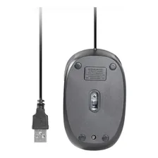 Mouse Optico Usb Compacto Com Fio Kit 10 Unidades Atacado Cor Preto Foto mini 4