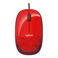 Mouse Óptico Usb M105 Vermelho Logitech Foto mini 1