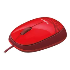 Mouse Óptico Usb M105 Vermelho Logitech Foto mini 3
