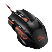 Mouse Optico Xgamer Fire Button Usb 2400dpi Preto E Vermelho Cor Preto/Vermelho Foto  mini 1