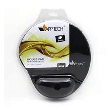 Mouse Pad Com Apoio De Punho Em Gel App Tech Preto Foto  mini 1