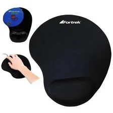 Mouse Pad Fortrek ERG-102 de tecido 23.5cm x 20cm preto Foto mini 3