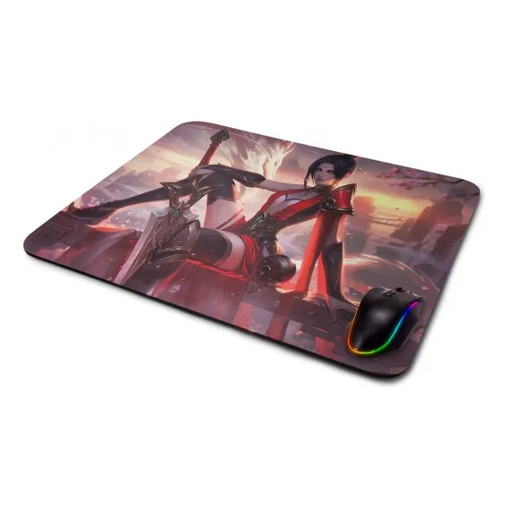 Mouse Pad Gamer League Of Legends Riven Foto 1