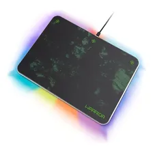 Mouse Pad gamer Multilaser Warrior AC299 de alumÃnio preto/verde Foto mini 2