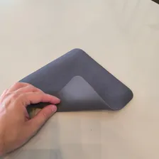 Mouse Pad Gamer Notebook 20x20cm Base Antiderrapante Cinza Foto mini 2