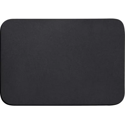 Mouse Pad Tecido Emborrachado Preto Foto 1