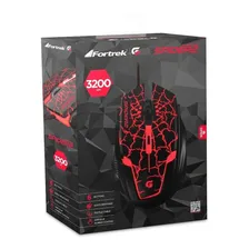 Mouse para jogo Fortrek Spider 2 OM-705 preto Foto mini 4