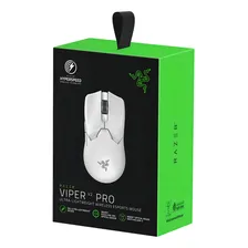 Mouse Razer Mouse Gamer Razer Hyperspeed Viper V2 Pro Wireless branco Foto mini 1
