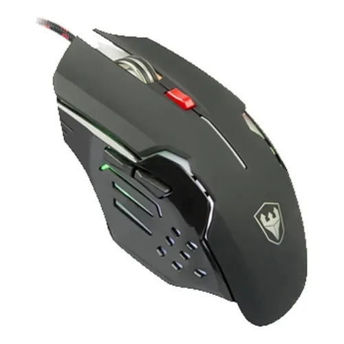 Mouse Satellite A-93 Gaming Opitical 7 Cores Led / 6 Botões Cor Preto Foto 1