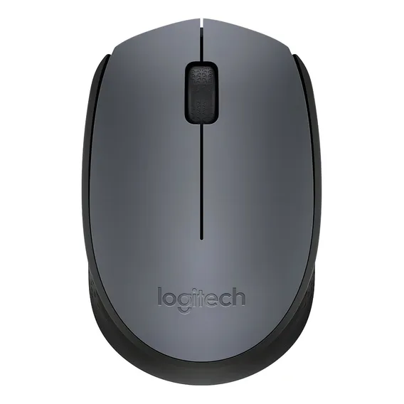 Mouse sem fio Logitech M170 M170 cinza e preto Foto 1
