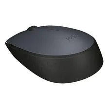 Mouse sem fio Logitech M170 M170 cinza e preto Foto mini 2