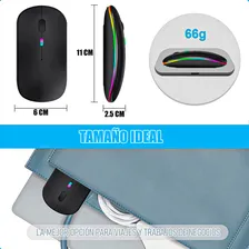 Mouse sem fio Mouse Bluetooth Mouse sem fio recarregável Arcashopping Tipo C Mouse sem fio Mouse Bluetooth sem receptor Mouse sem fio Bluetooth recarregável Mouse sem fio LED Foto mini  2