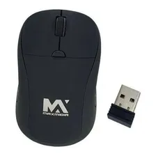 Mouse Sem Fio Óptico 1200dpi Wireless Preto Foto mini 2