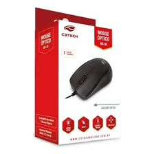 Mouse USB MS-26BK Preto C3Tech Cabo 2M Foto mini  3