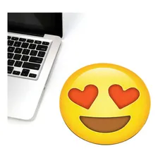 Mousepad Decor Colorfun Emoticon Apaixonado Foto  mini 1