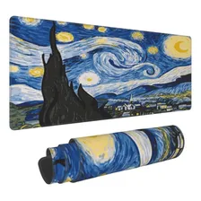 Mousepad Gamer Van Gogh Ceu Estrelado 700x350x3mm Speed Gr Foto mini 1
