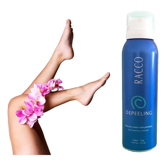 Mousse Depilatorio Depeeling 150ml Creme Para Depilar Racco Foto 1