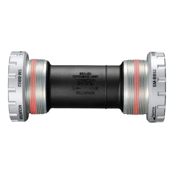 Movimento Central Bsa Shimano Sm-bb52 Integrado Hollowtech Foto 1